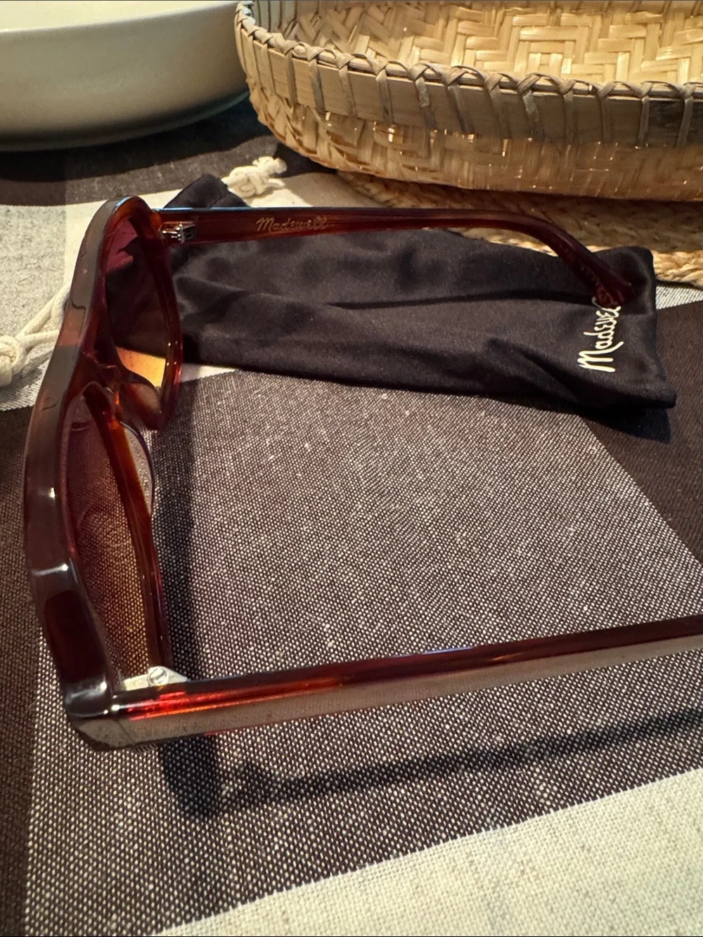 Madewell Logan Aviator Sunglasses